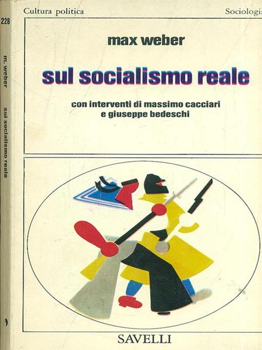 Sul socialismo reale - Max Weber - copertina
