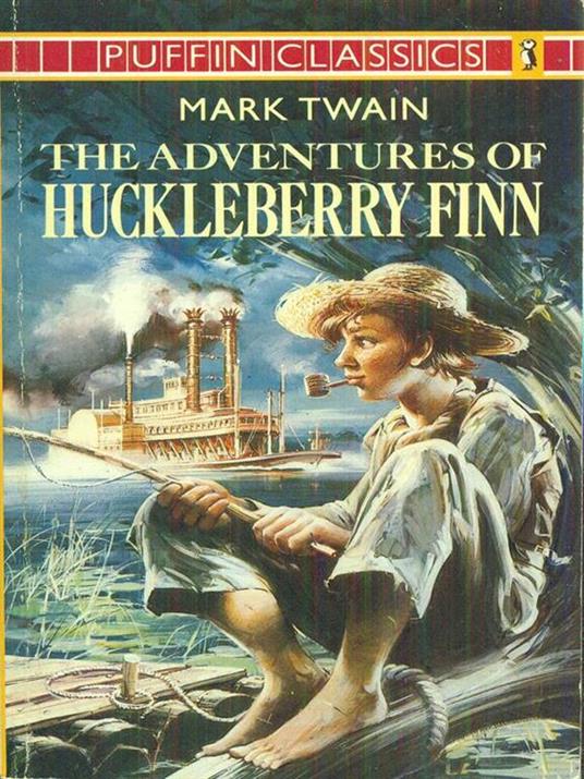 The adventures of Huckleberry Finn - Mark Twain - copertina