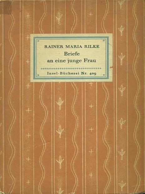 Briefe an eine junge Frau - Rainer M. Rilke - copertina
