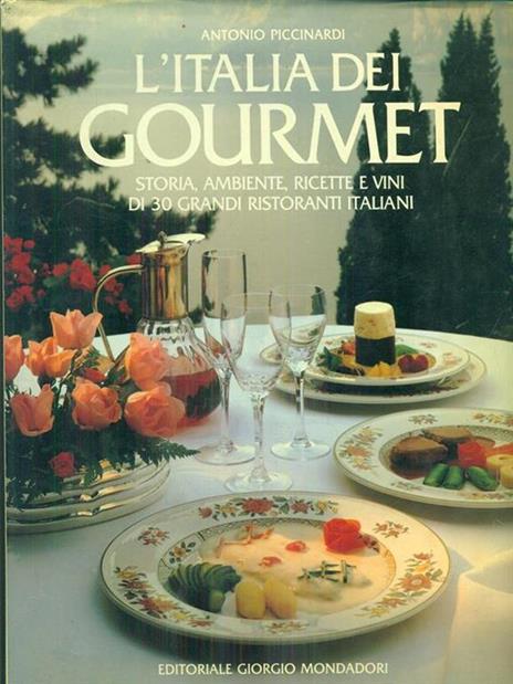 L' Italia dei gourmet - Antonio Piccinardi - copertina