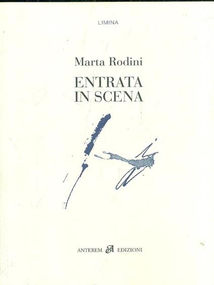 Entrata in scena - Marta Rodini - copertina