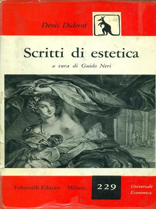 Scritti di estetica - copertina