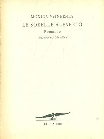 Le Sorelle Alfabeto - Monica McInerney - copertina