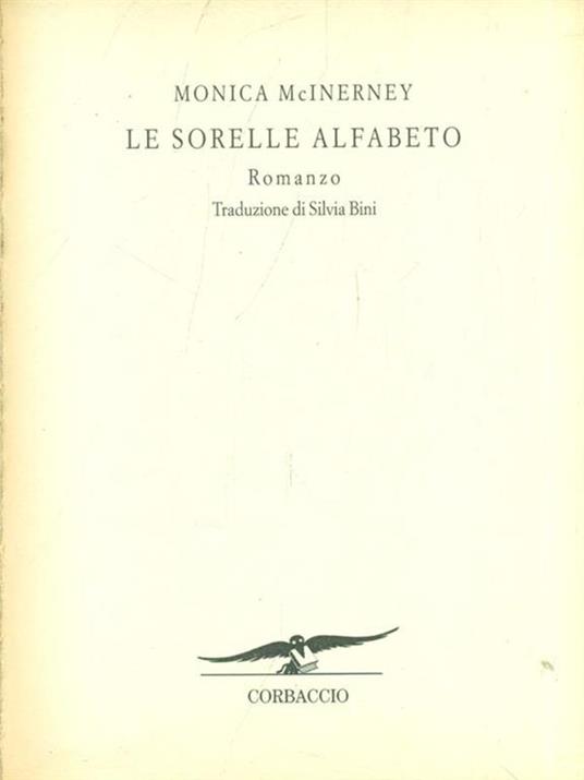 Le Sorelle Alfabeto - Monica McInerney - copertina
