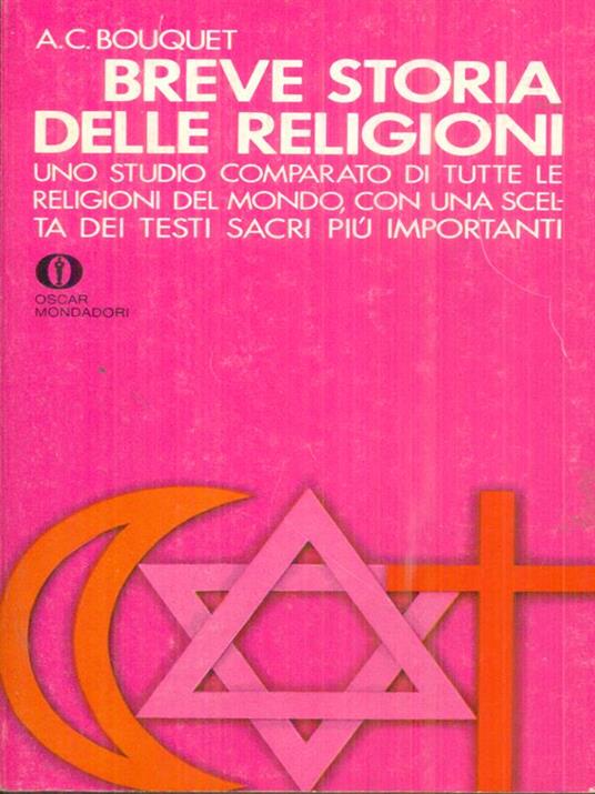 Breve storia delle religioni - A.C. Bouquet - copertina