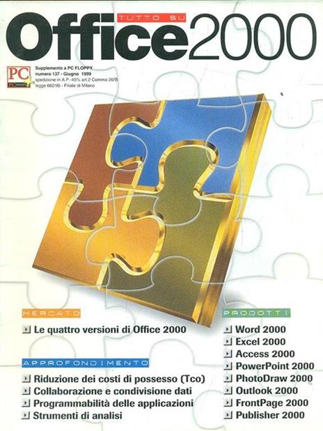 Tutto su Office 2000 - copertina
