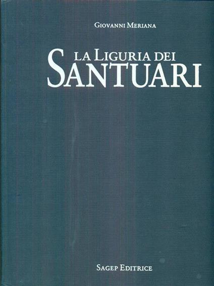 La Liguria dei santuari - copertina