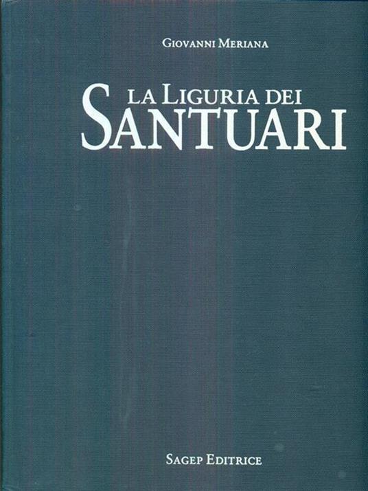 La Liguria dei santuari - copertina