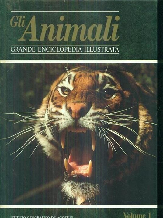 Gli animali grande enciclopedia illustrata 1 - copertina