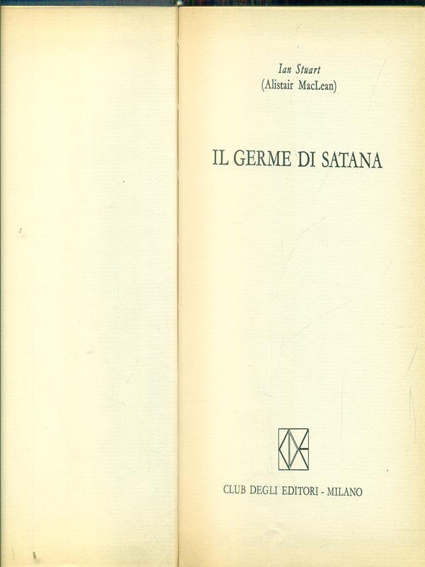 Il germe di Satana