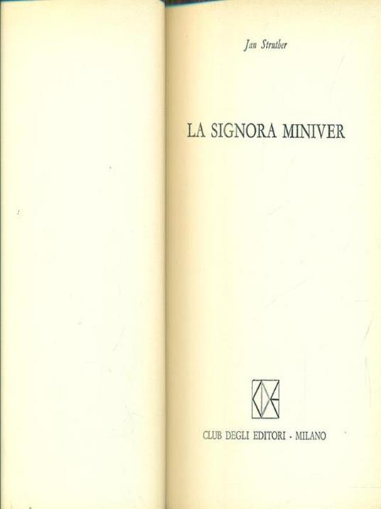 La signora Miniver - Jan Struther - 10