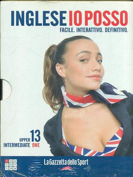 Inglese Io posso. Upper intermediateone 13 Libro + DVD - copertina