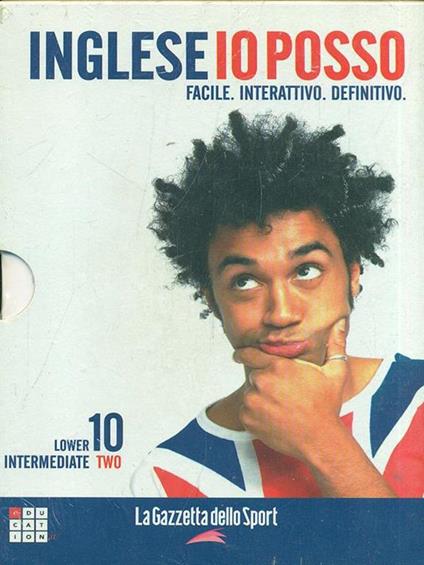Inglese io posso. Lower intermediatetwo 10 Libro + DVD - copertina
