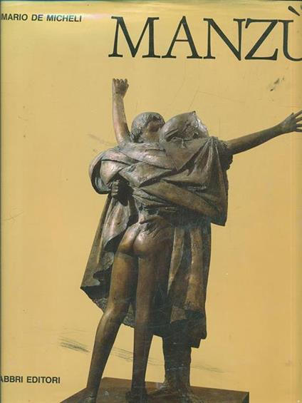 Manzù - Mario De Micheli - copertina
