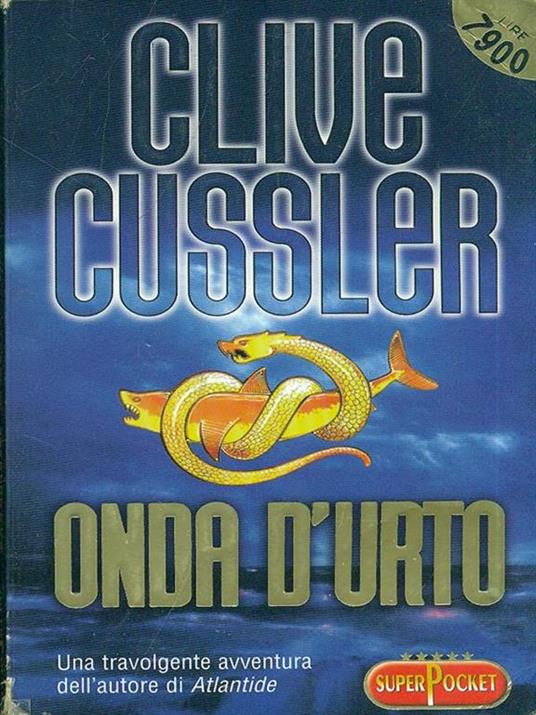 Onda d'urto - Clive Cussler - copertina