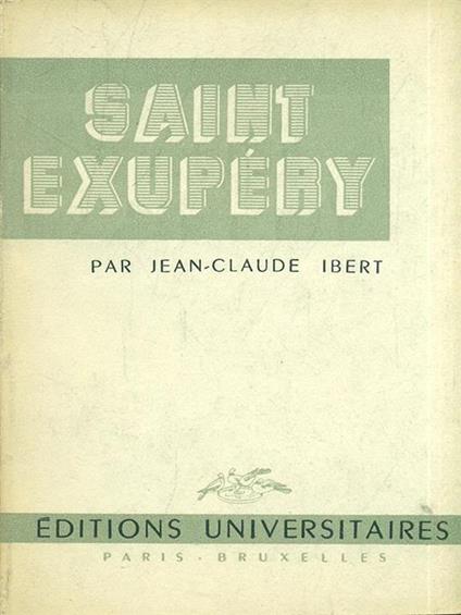 Saint Exupery - copertina