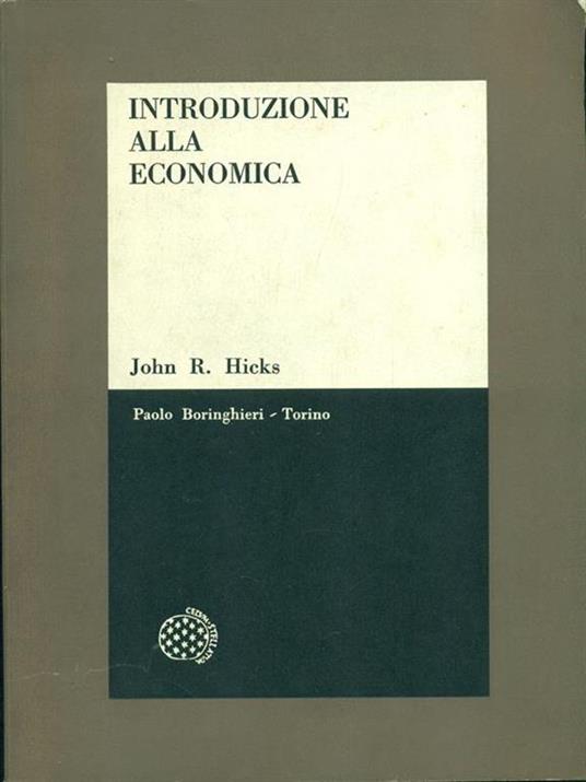 Introduzione alla economica - copertina