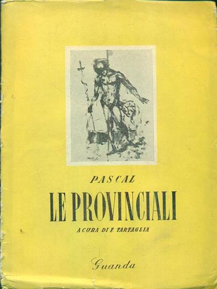 Le provinciali - Blaise Pascal - copertina