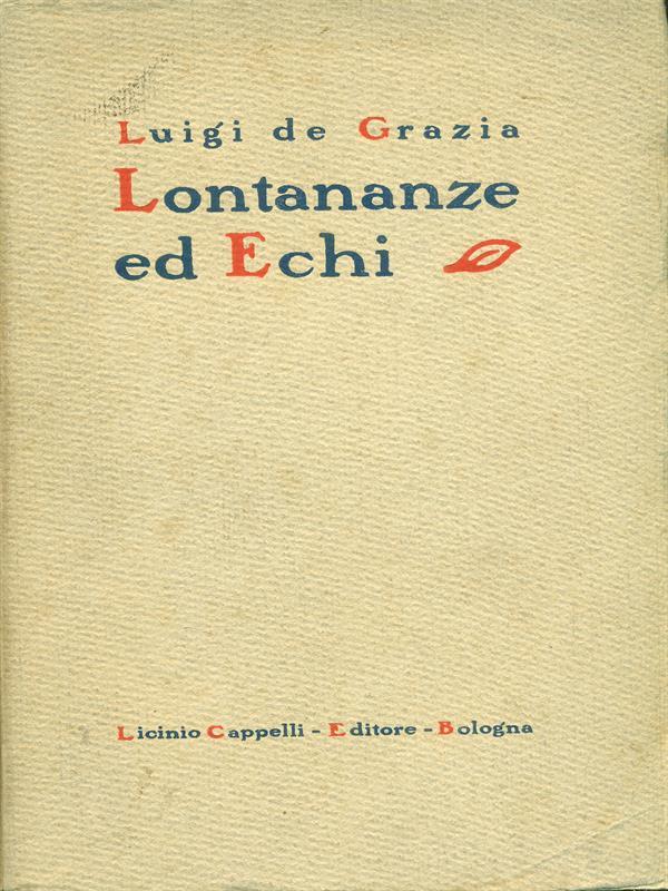 Lontananze di echi