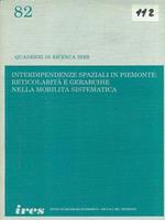 Interdipendenze spaziali in Piemonte