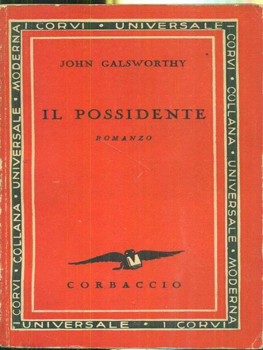 Il possidente - John Galsworthy - copertina
