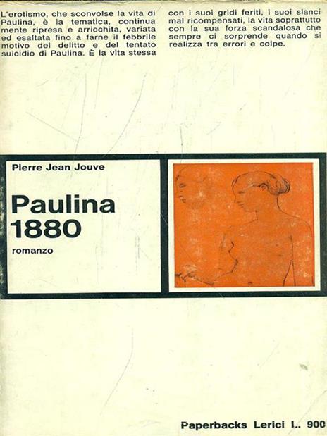 Paulina 1880 - Pierre Jean Jouve - copertina