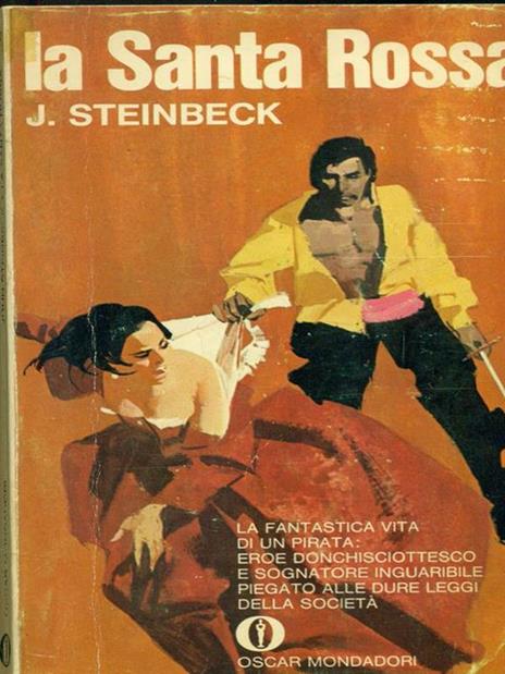 La Santa Rossa - John Steinbeck - copertina