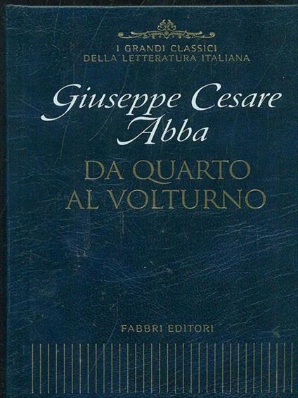 Da Quarto al Volturno - Giuseppe Cesare - copertina