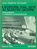 L' Europa dal 1815 ai nostri giorni