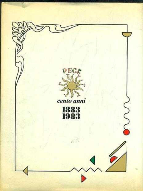 1883-1983 Cento anni peck - copertina