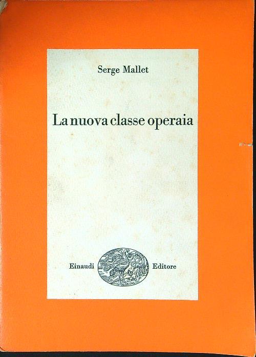 La nuova classe operaia