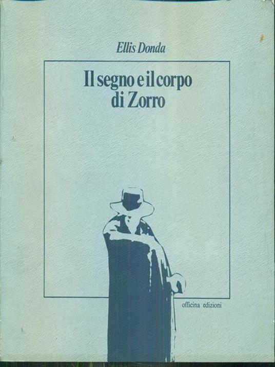 Il segno e il corpo di Zorro - copertina