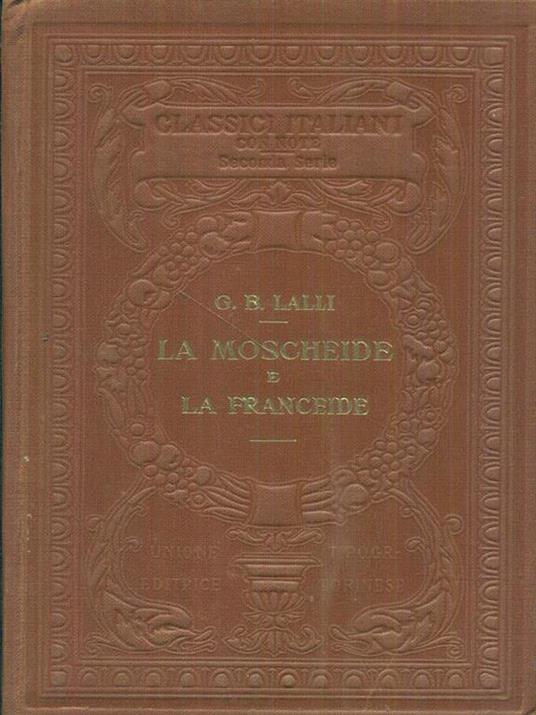 La moscheide e la franceide - copertina