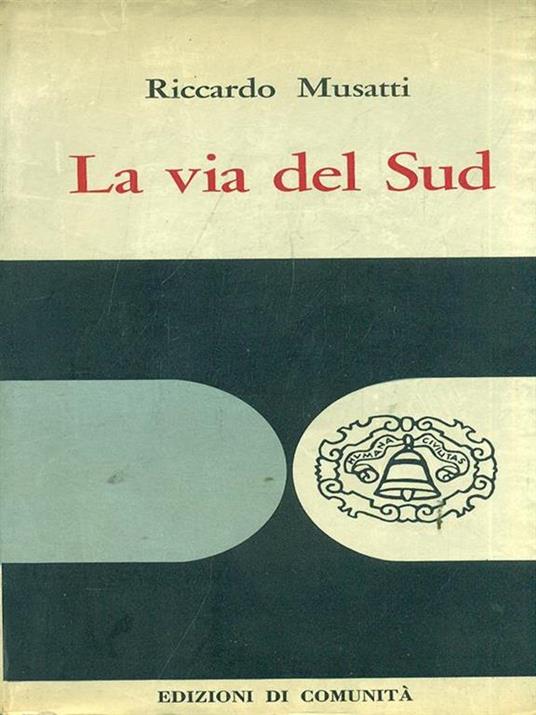 La via del Sud - Riccardo Musatti - copertina