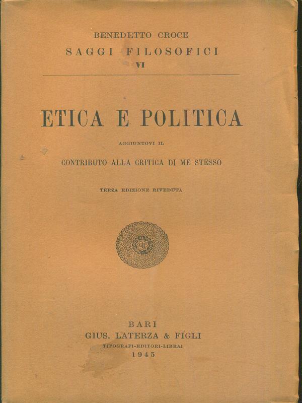 Etica e politica