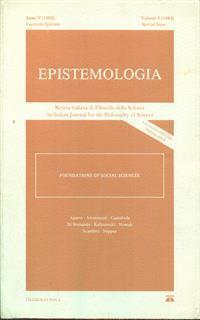 Epistemologia anno V 1982 / volume 5 - 2