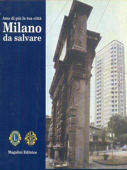 Milano da salvare - copertina