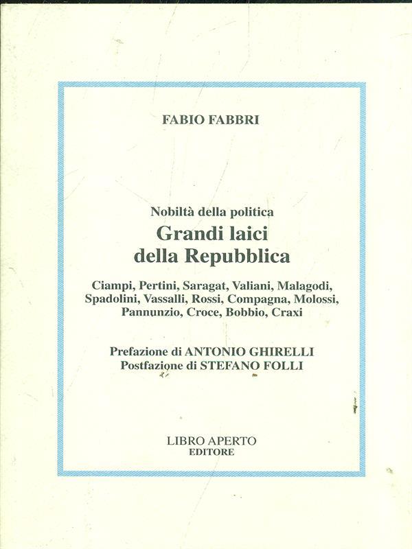 Grandi laici della Repubblica