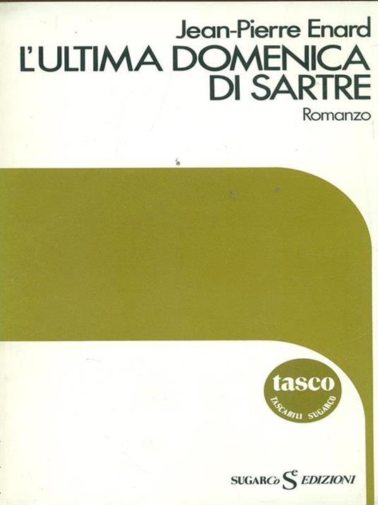 L' ultima domenica di Sartre - copertina