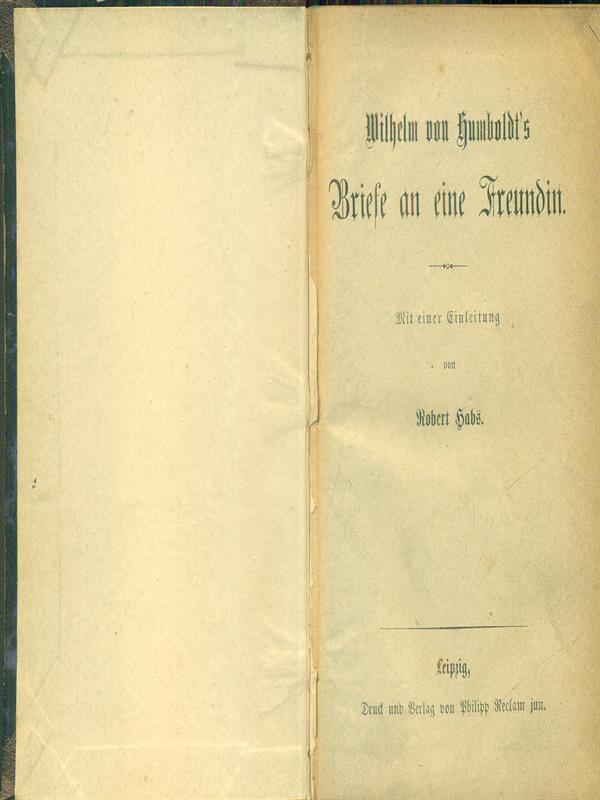 Briefe an eine Freundin