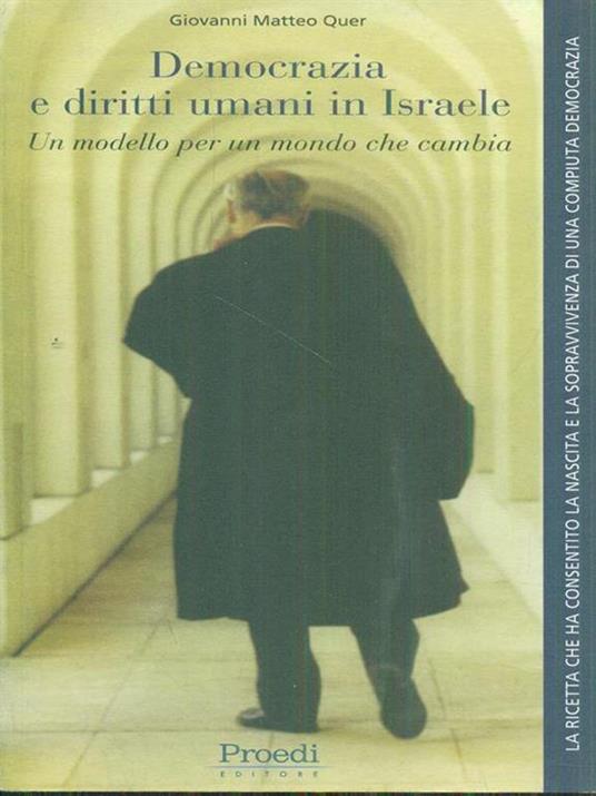 Democrazia e diritti umani in israele - copertina