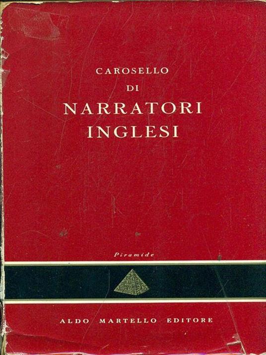 Carosello di Narratori Inglesi - copertina