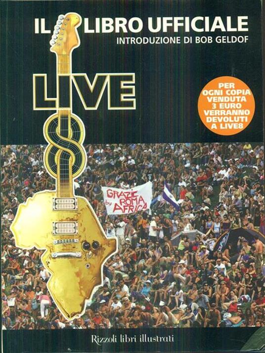 Live 8. Il libro ufficiale - Paul Valley - copertina