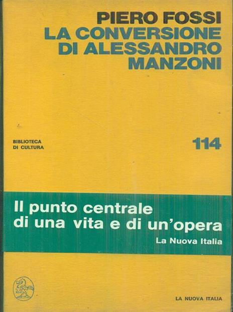 La conversione di Alessandro Manzoni - Piero Fossi - 2