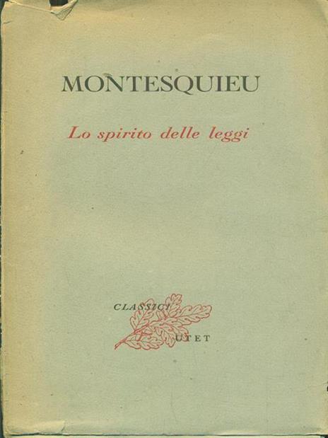 Lo spirito delle leggi II - Charles L. de Montesquieu - 4