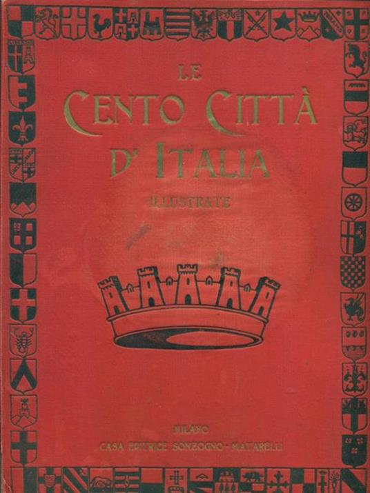 Le cento città d'Italia 50 fascicoli - copertina