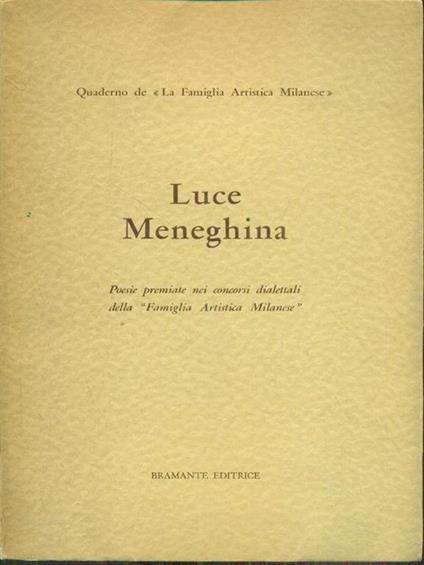 Luce meneghina - copertina