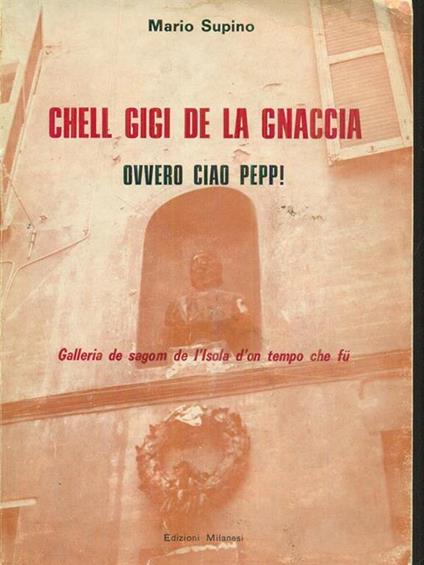 Chell Gigi de la gnaccia - Mario Supino - copertina