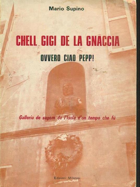 Chell Gigi de la gnaccia - Mario Supino - copertina