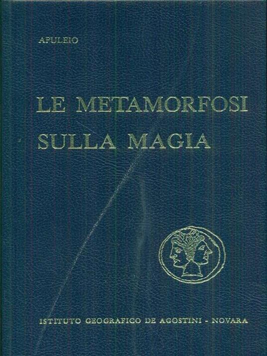 Le metamorfosi sulla magia - Apuleio - copertina